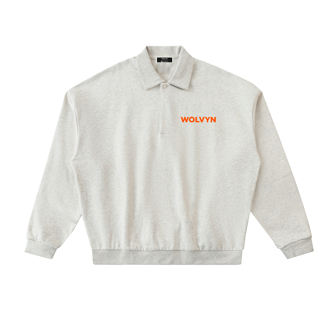 Wolvyn Heavyweight Fleece Polo Sweatshirt - Wolvyn Apparel