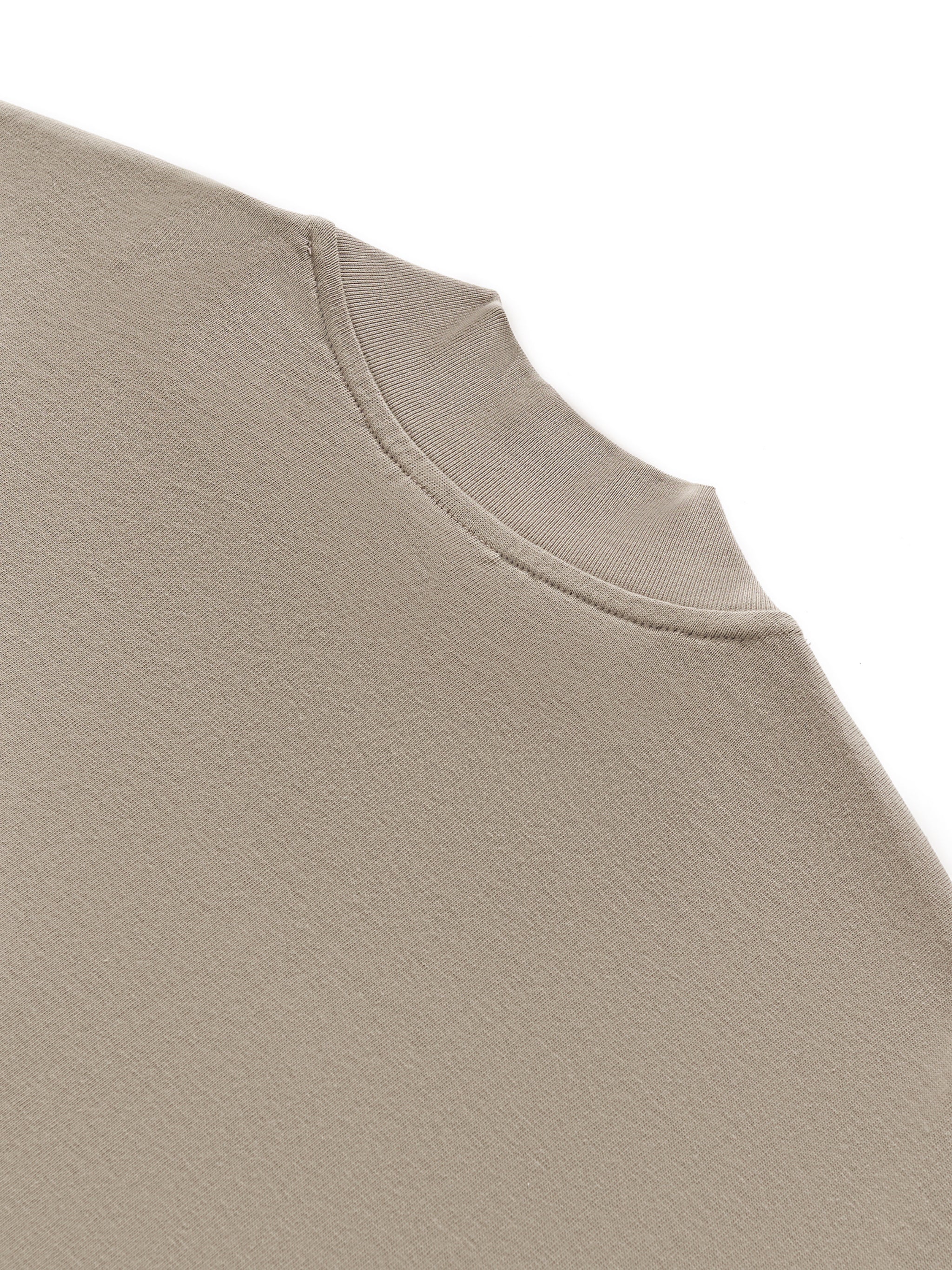 Wolvyn Heavyweight Oversized Mock Neck T-shirt - Wolvyn Apparel