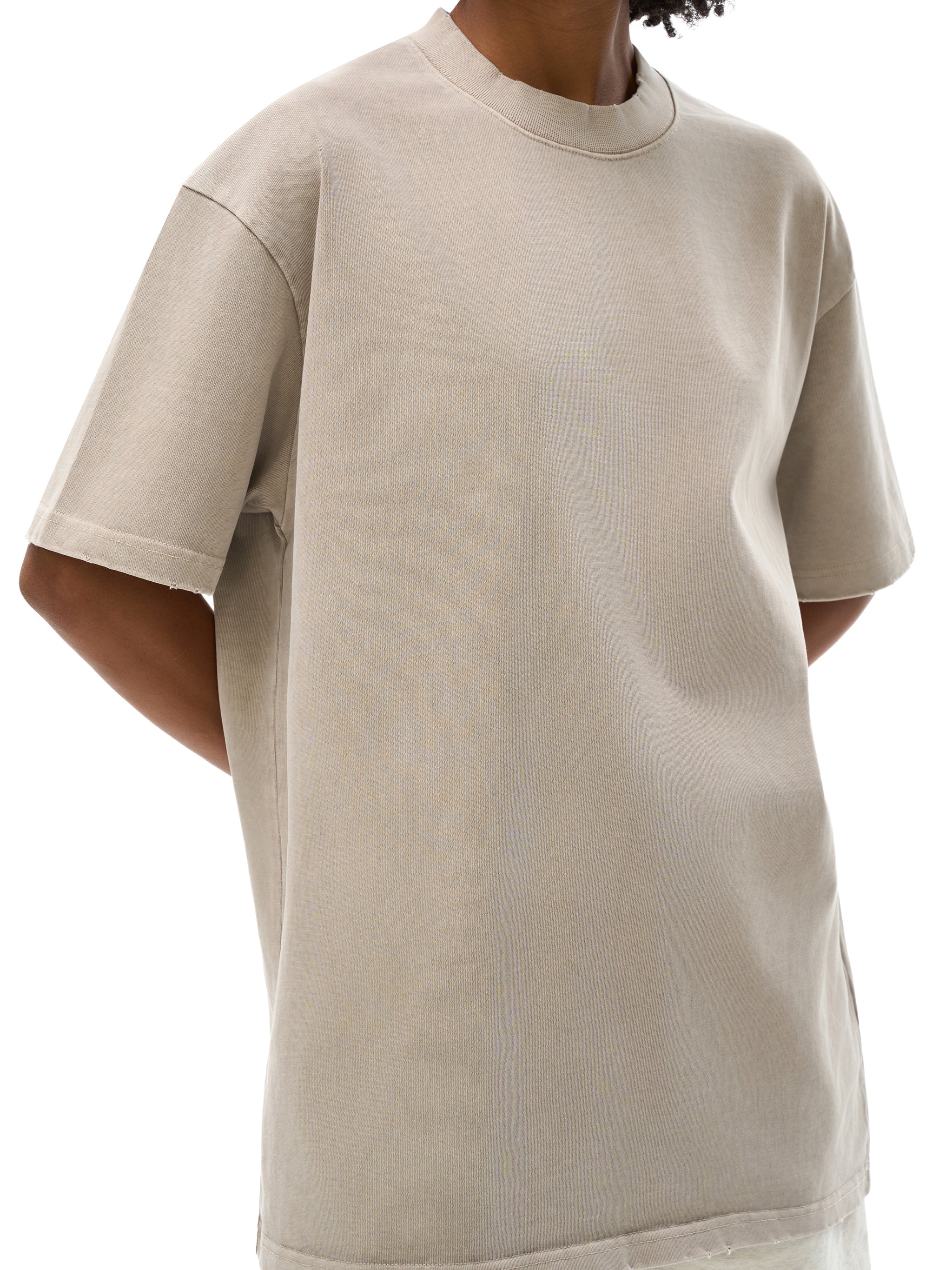 Wolvyn Heavyweight Vintage Washed Frayed T-Shirt - Wolvyn Apparel