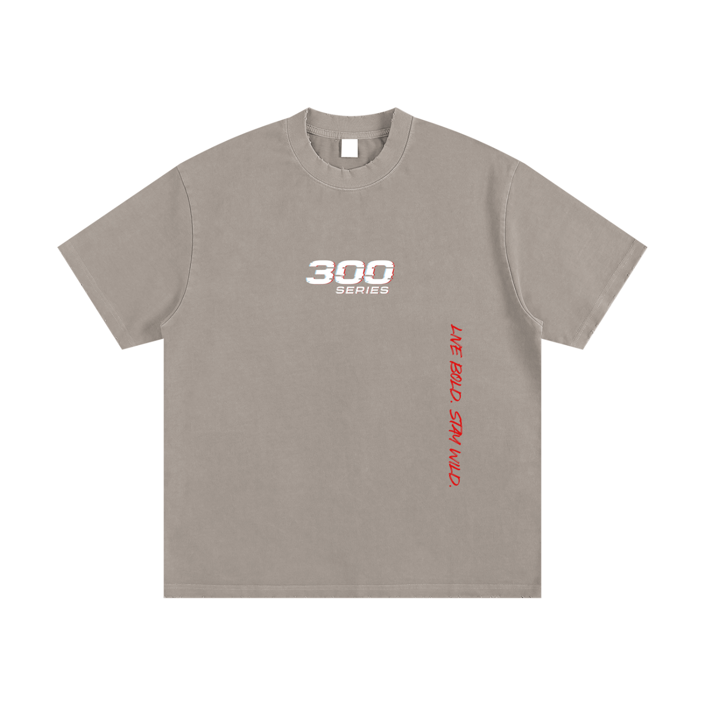 Wolvyn Heavyweight Vintage Washed Frayed T-Shirt - Wolvyn Apparel