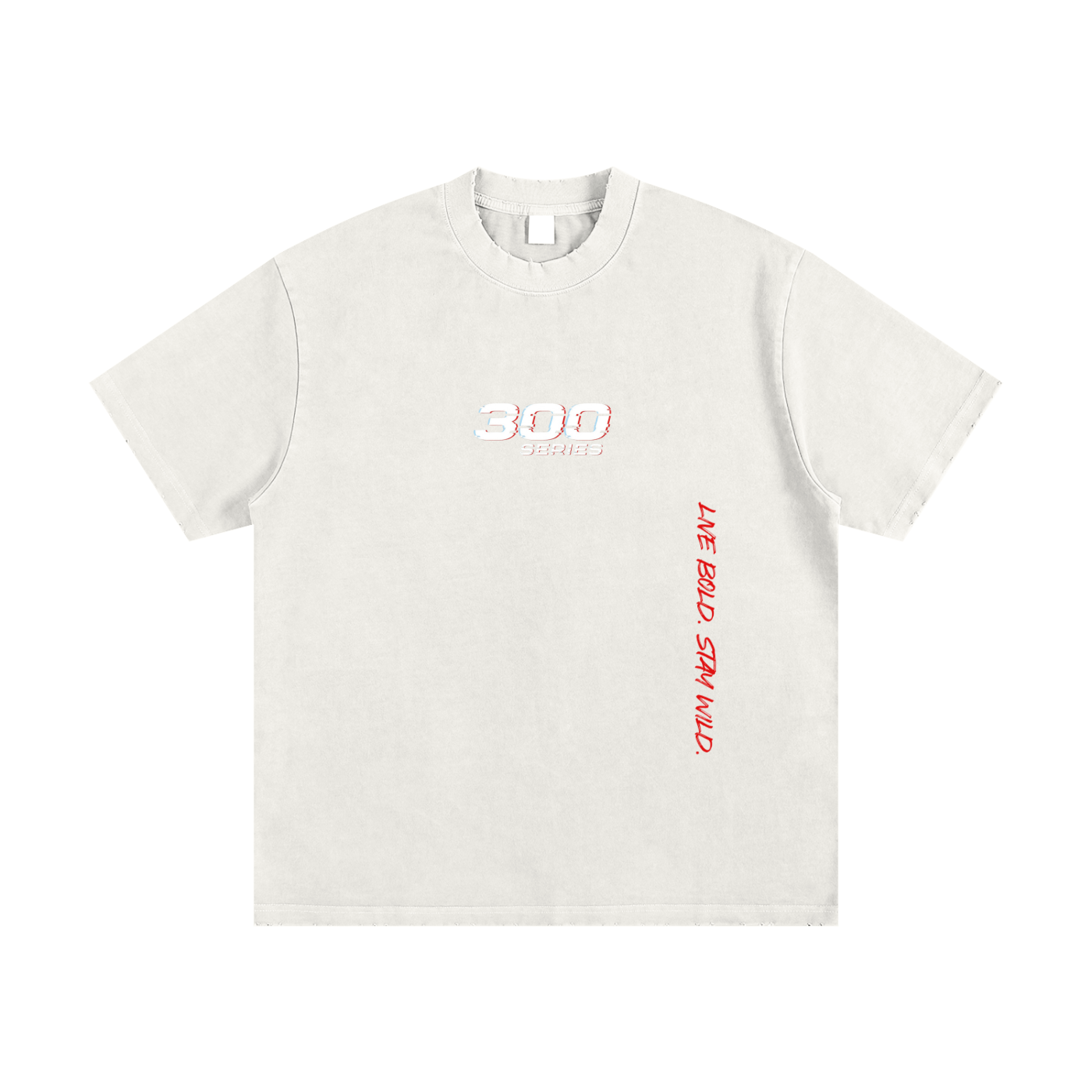 Wolvyn Heavyweight Vintage Washed Frayed T-Shirt - Wolvyn Apparel