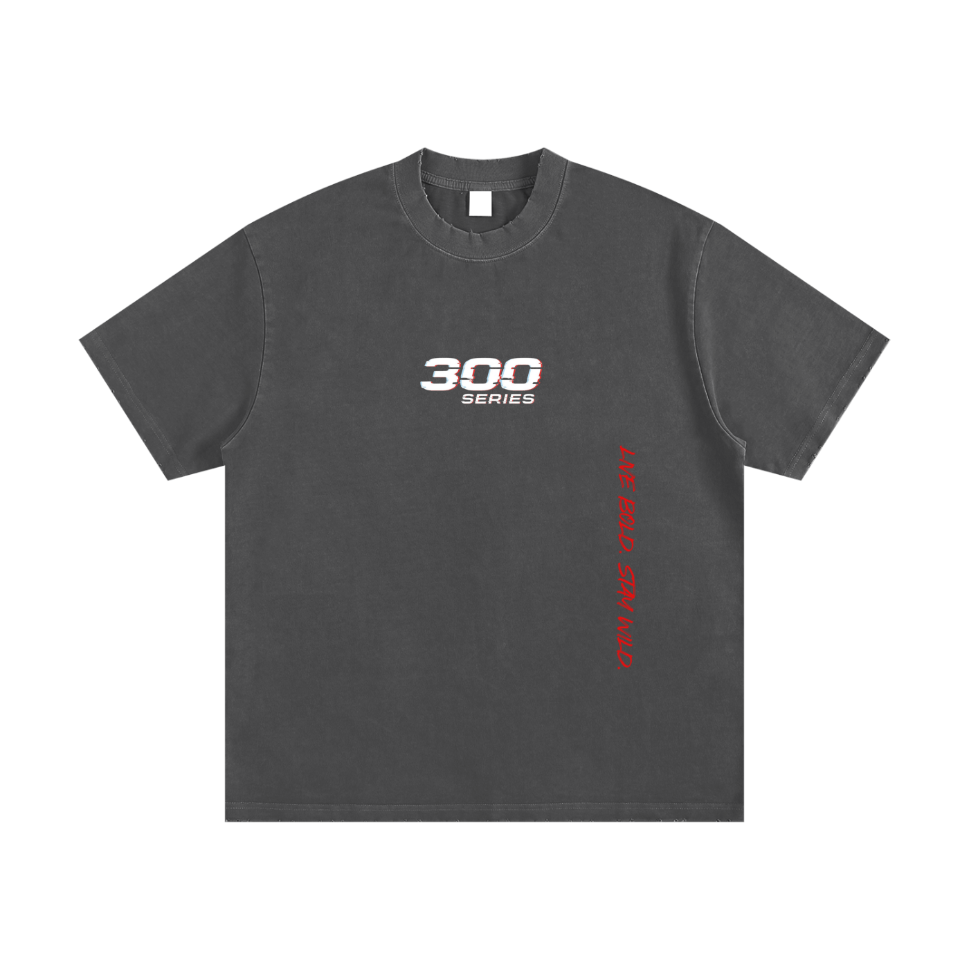 Wolvyn Heavyweight Vintage Washed Frayed T-Shirt - Wolvyn Apparel