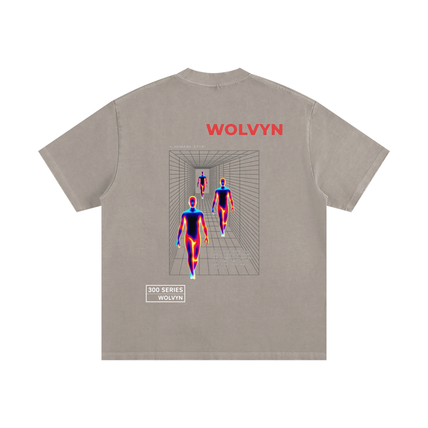 Wolvyn Heavyweight Vintage Washed Frayed T-Shirt - Wolvyn Apparel