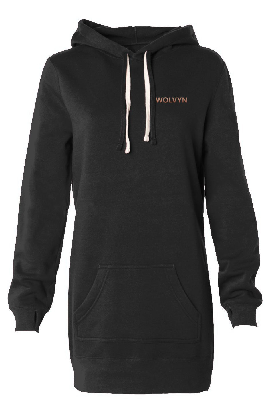 Wolvyn Hooded Sweatshirt Dress - Wolvyn Apparel