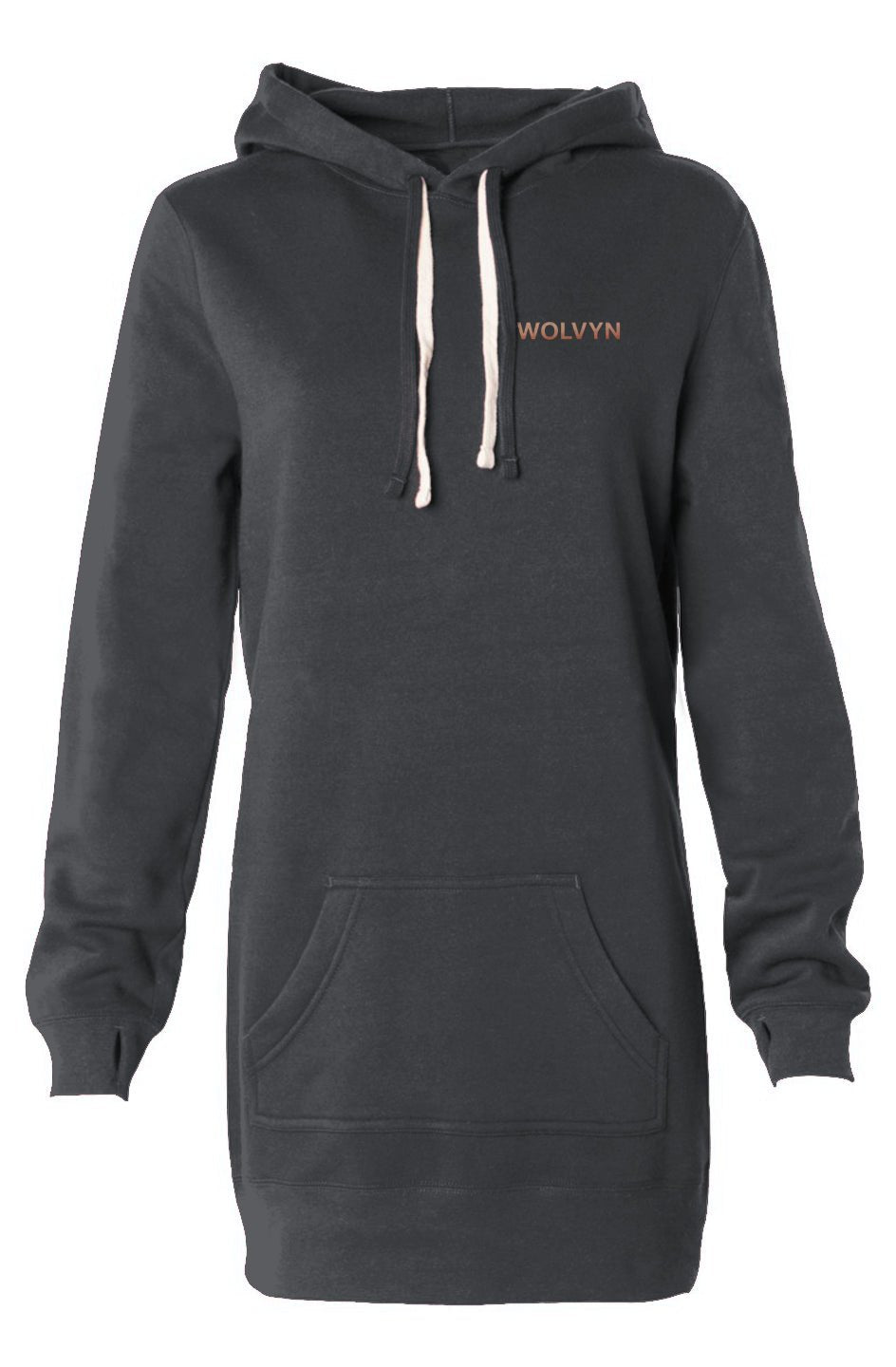 Wolvyn Hooded Sweatshirt Dress - Wolvyn Apparel