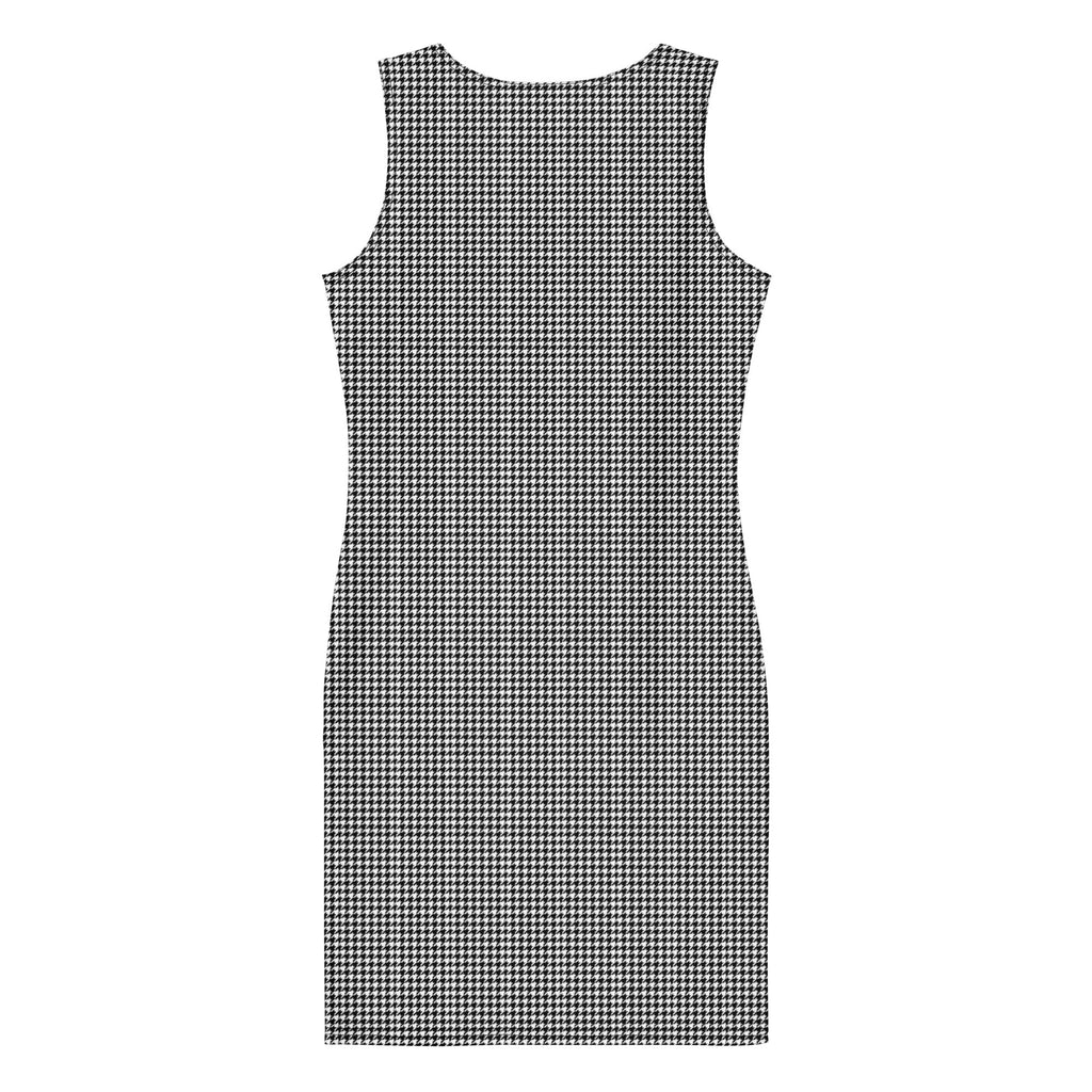 Wolvyn Houndstooth Bodycon dress - Wolvyn Apparel