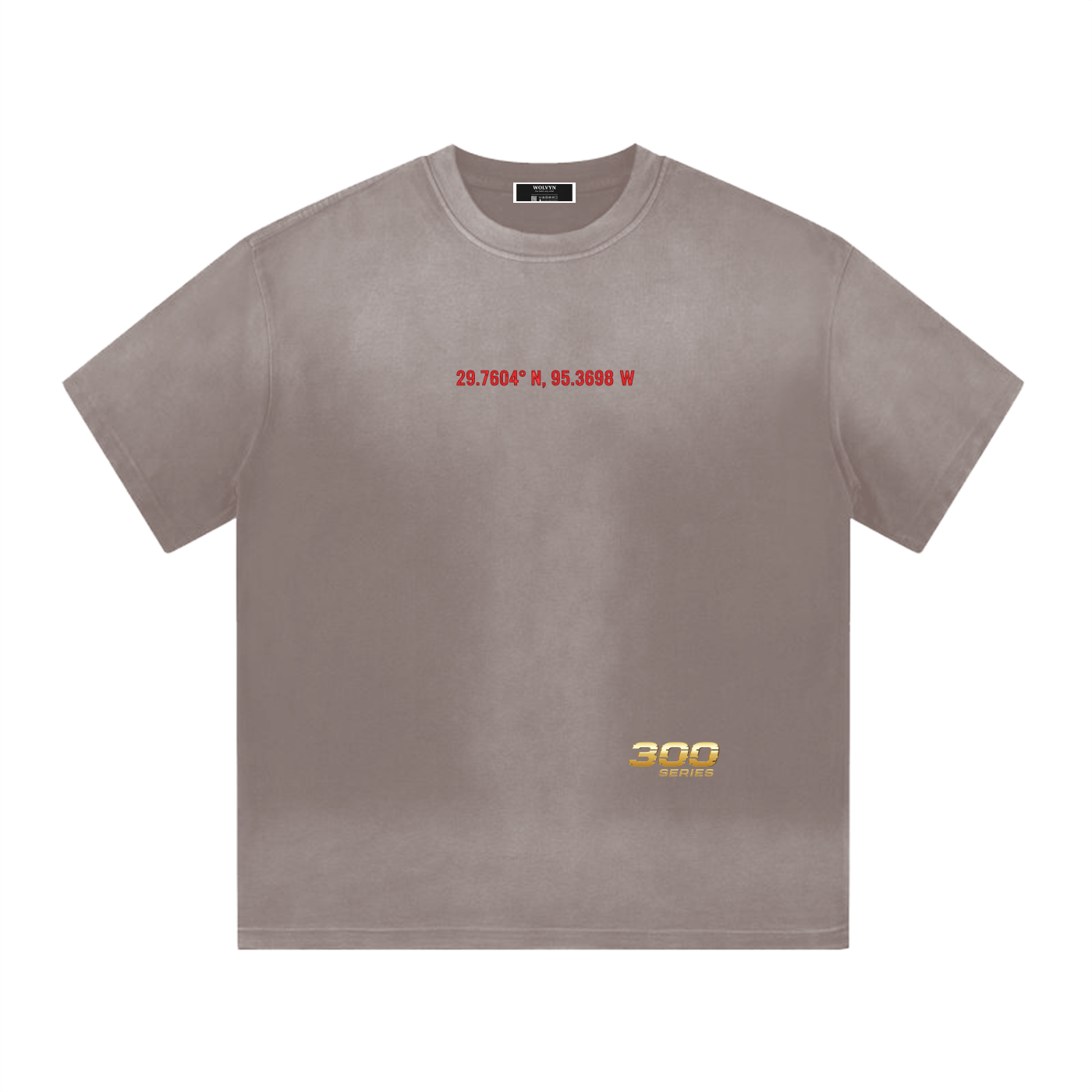 Wolvyn “I” Shape Gradient Washed T-Shirt - Wolvyn Apparel