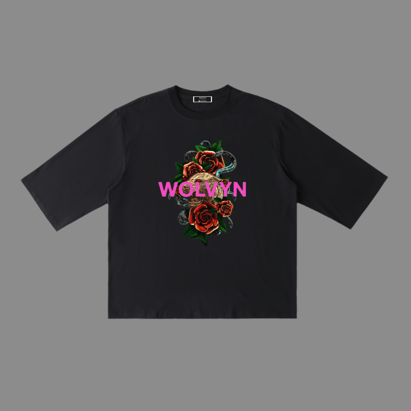Wolvyn “Jag” Half Sleeve Ribbed T-Shirt - Wolvyn Apparel