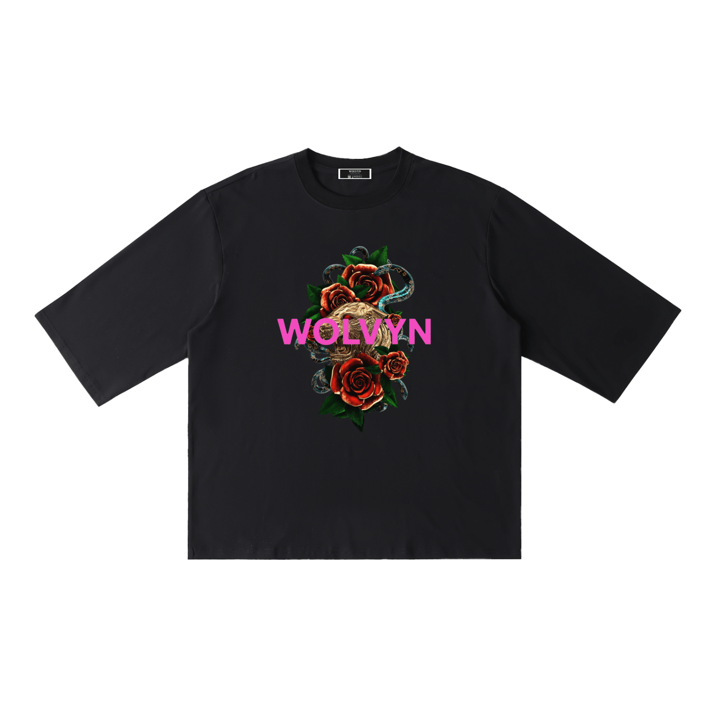 Wolvyn “Jag” Half Sleeve Ribbed T-Shirt - Wolvyn Apparel