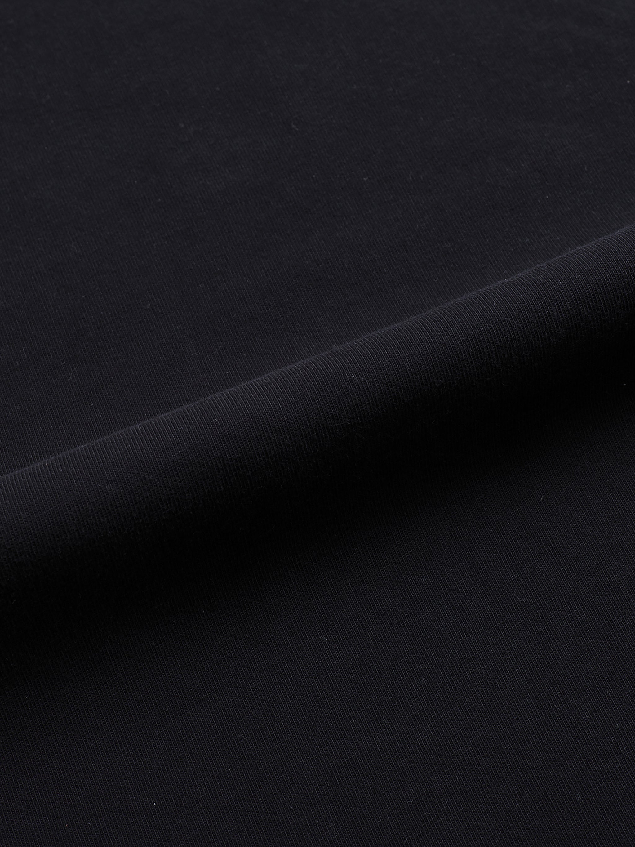 Wolvyn Japanese Streetwear Contrast - Stitched Cotton T-Shirt - Wolvyn Apparel