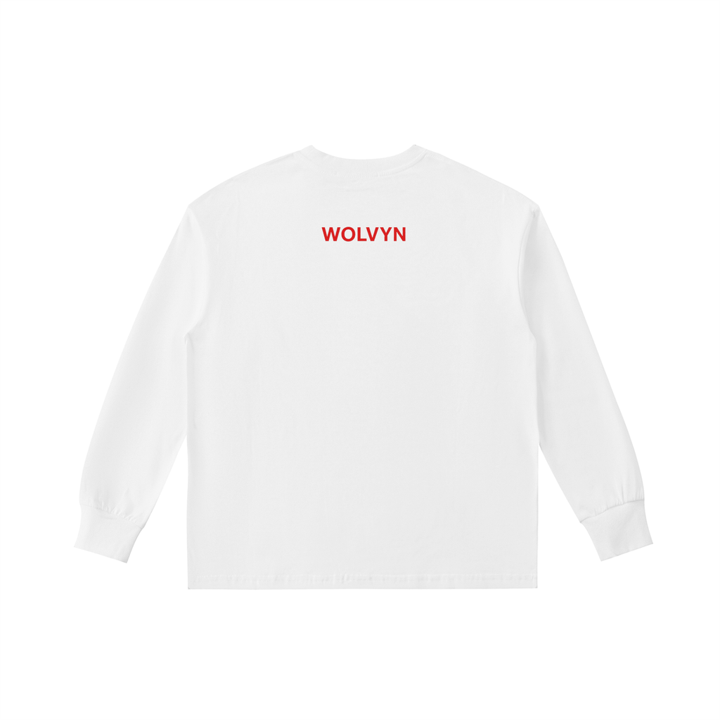 Wolvyn Kids' Quick - Dry Cotton Long - Sleeve Tee - Wolvyn Apparel