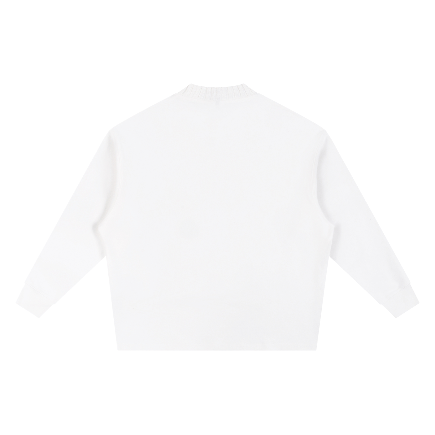 Wolvyn Knitted Round Neck Oversize Sweatshirt - Wolvyn Apparel