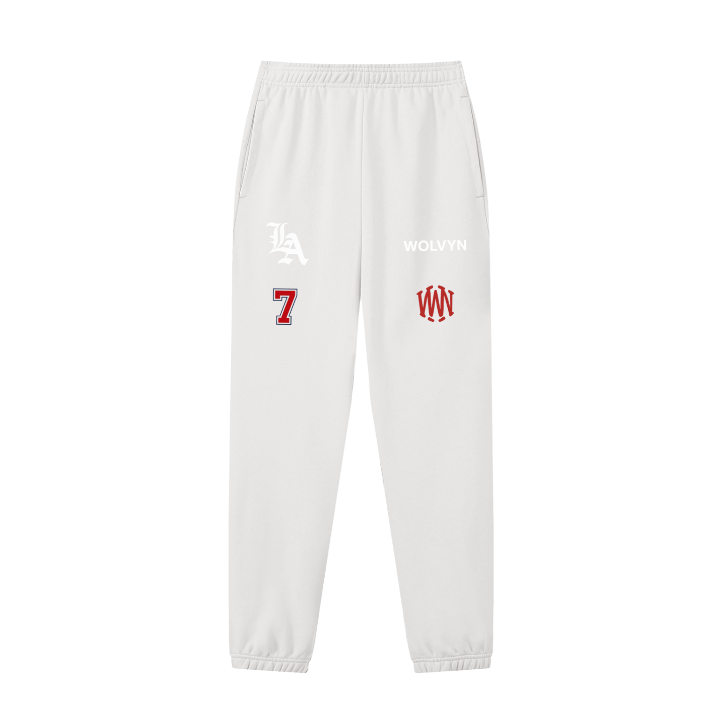 Wolvyn “LA Branch” Essential Jogged Sweatpants - Wolvyn Apparel