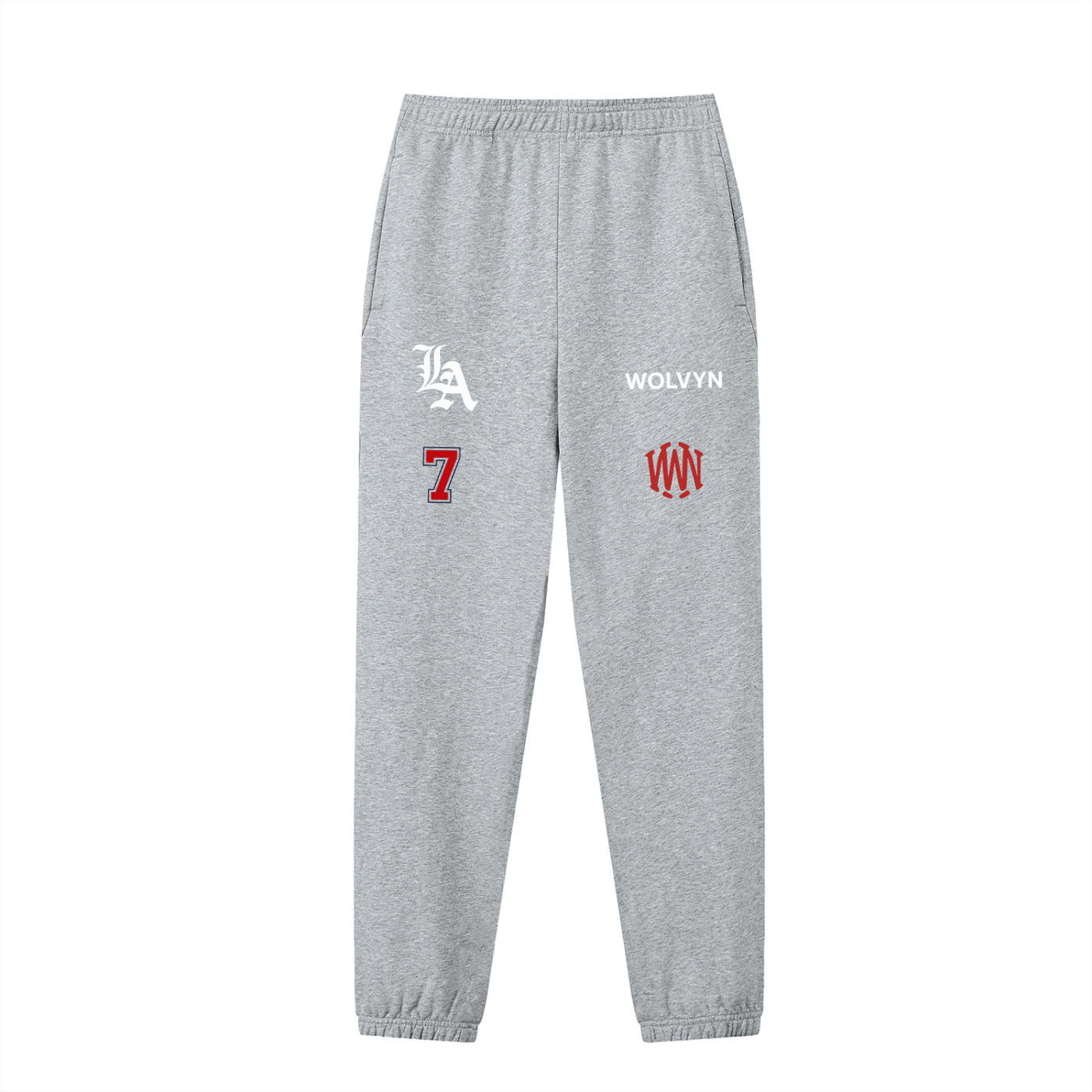 Wolvyn “LA Branch” Essential Jogged Sweatpants - Wolvyn Apparel