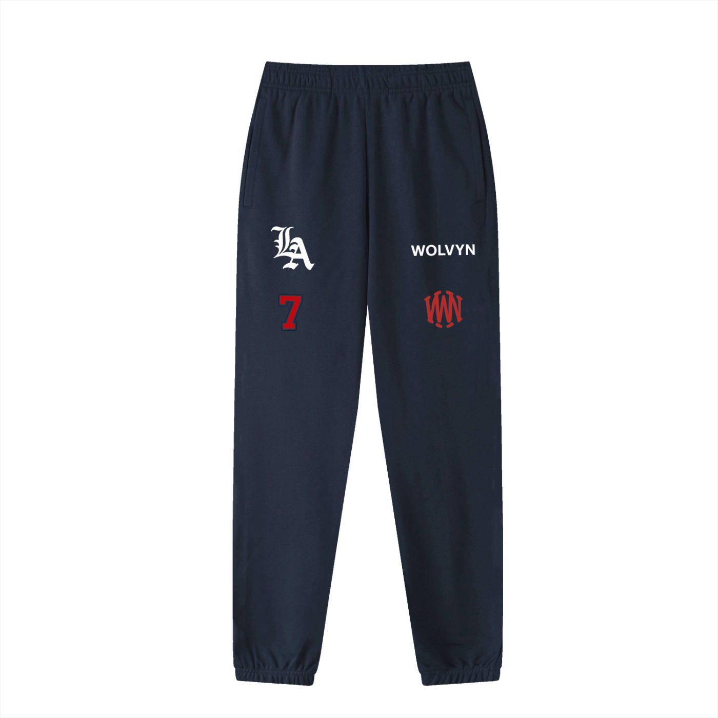 Wolvyn “LA Branch” Essential Jogged Sweatpants - Wolvyn Apparel