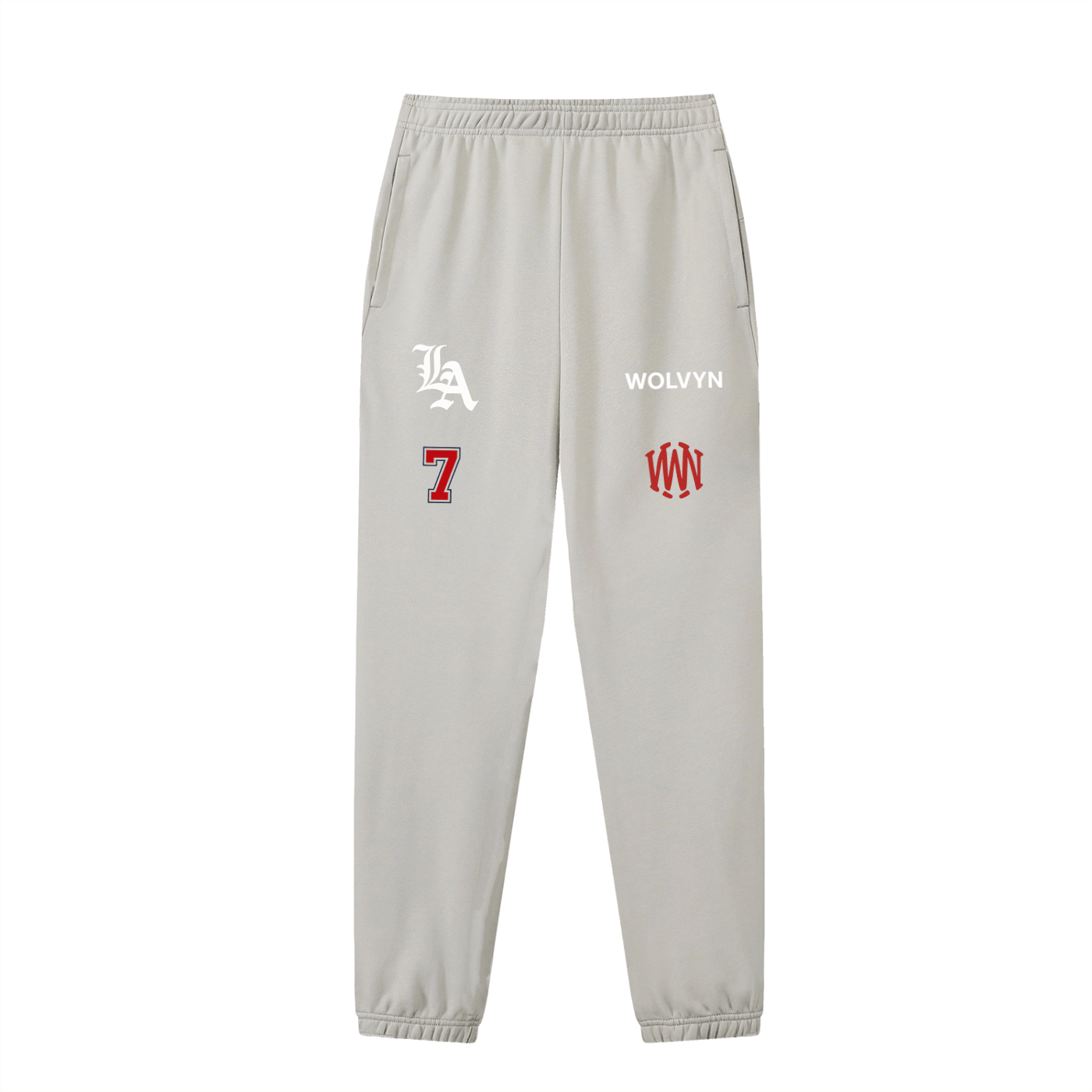 Wolvyn “LA Branch” Essential Jogged Sweatpants - Wolvyn Apparel