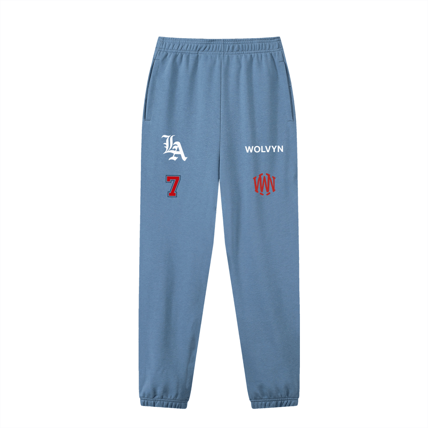 Wolvyn “LA Branch” Essential Jogged Sweatpants - Wolvyn Apparel