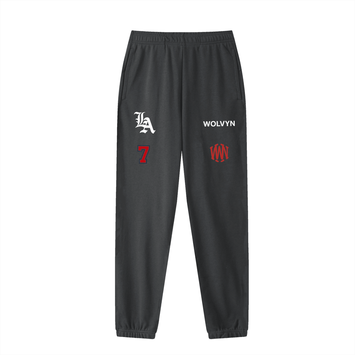 Wolvyn “LA Branch” Essential Jogged Sweatpants - Wolvyn Apparel