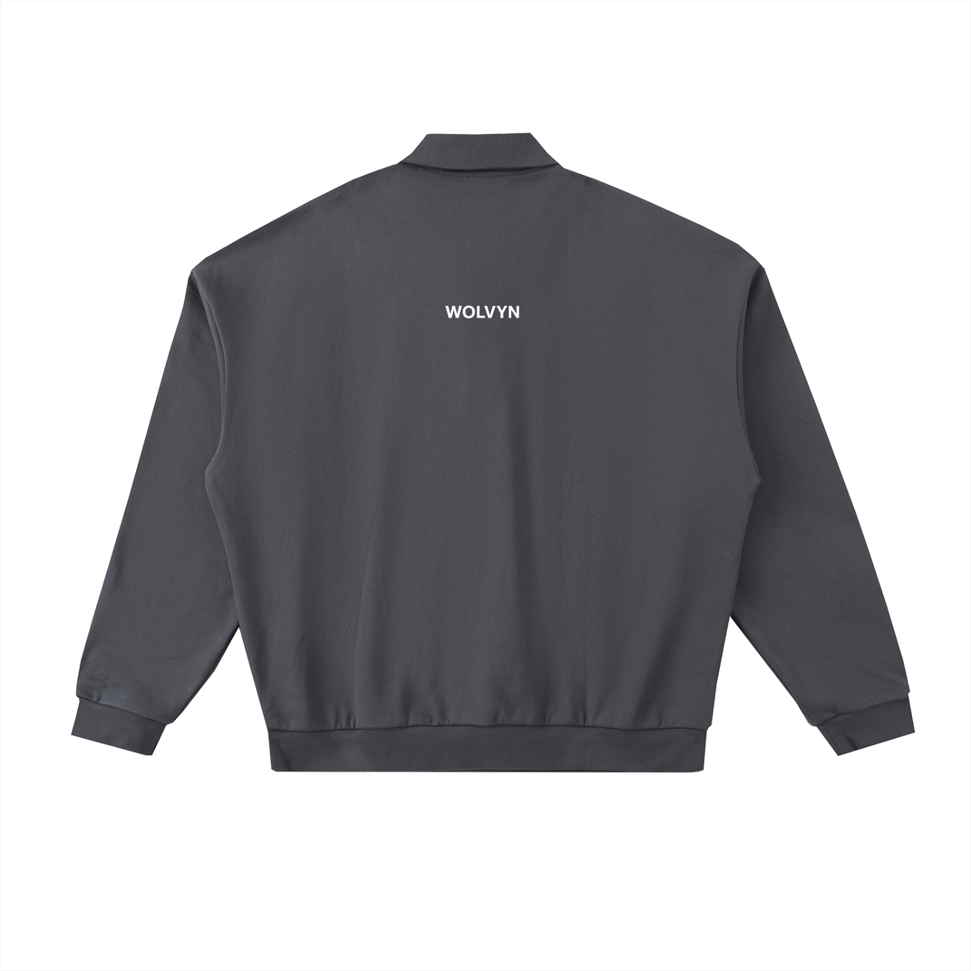 Wolvyn “LA” Heavyweight Fleece Polo Sweatshirt - Wolvyn Apparel