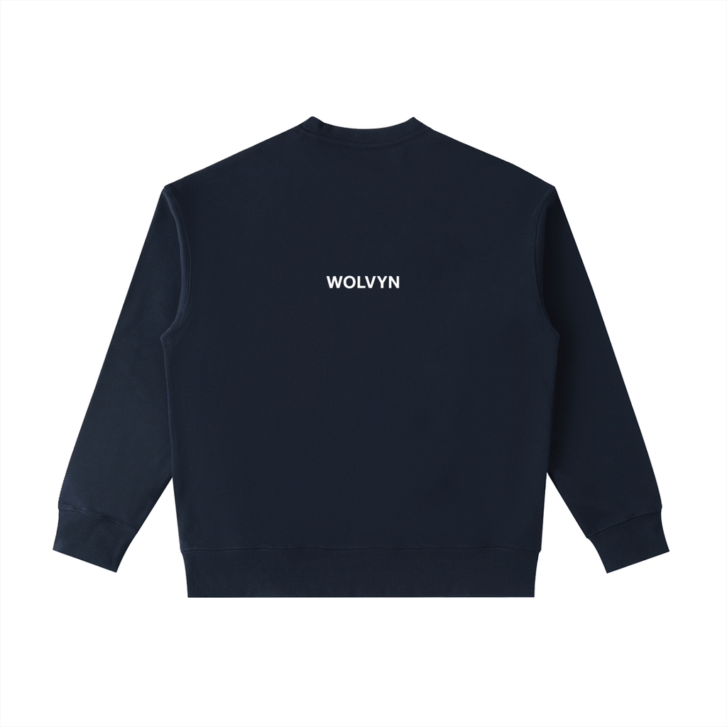 Wolvyn LA Heavyweight Patch Pocket Crewneck Sweatshirt - Wolvyn Apparel