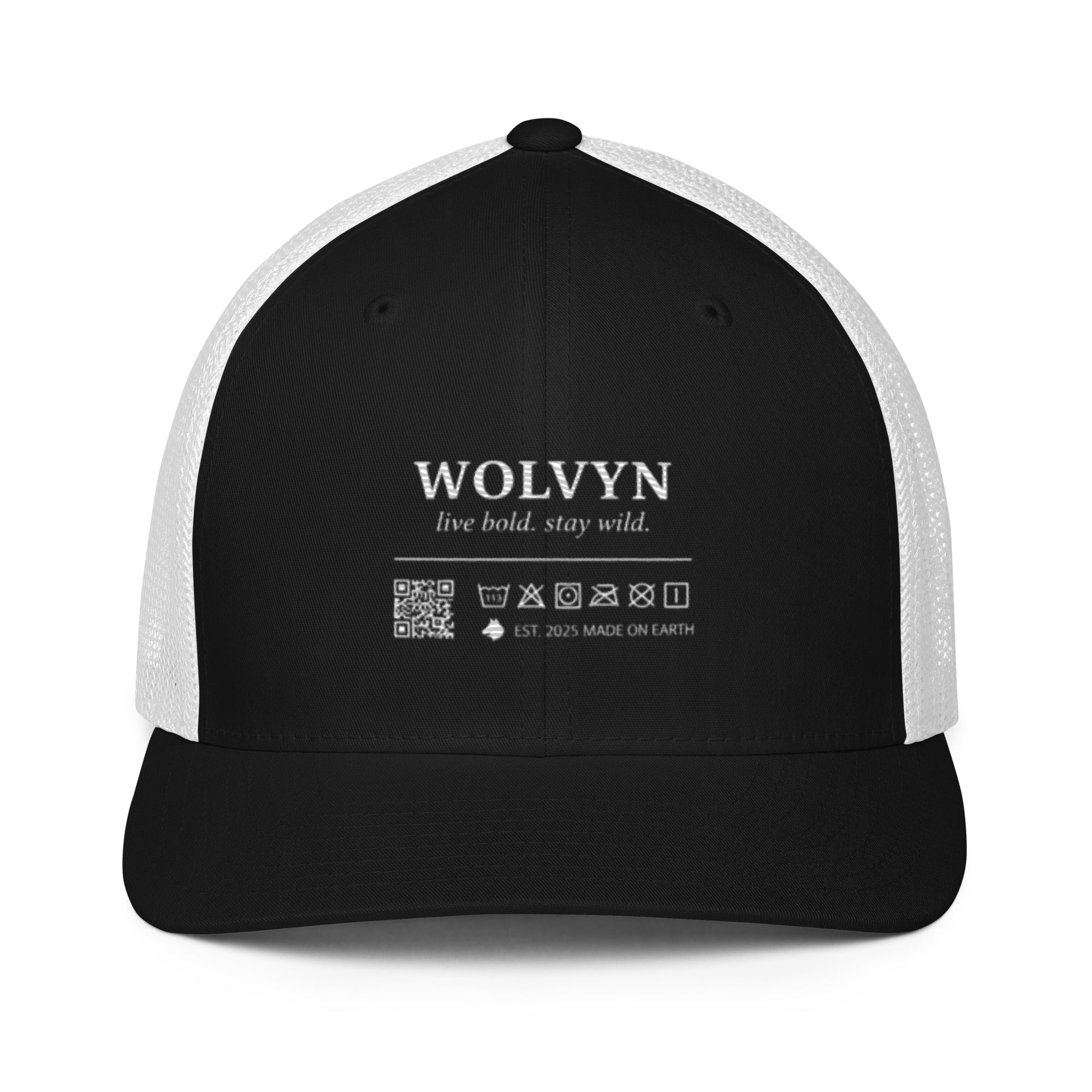Wolvyn Label Closed - back trucker cap - Wolvyn Apparel