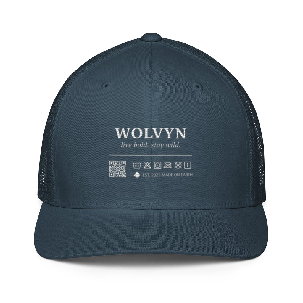 Wolvyn Label Closed - back trucker cap - Wolvyn Apparel