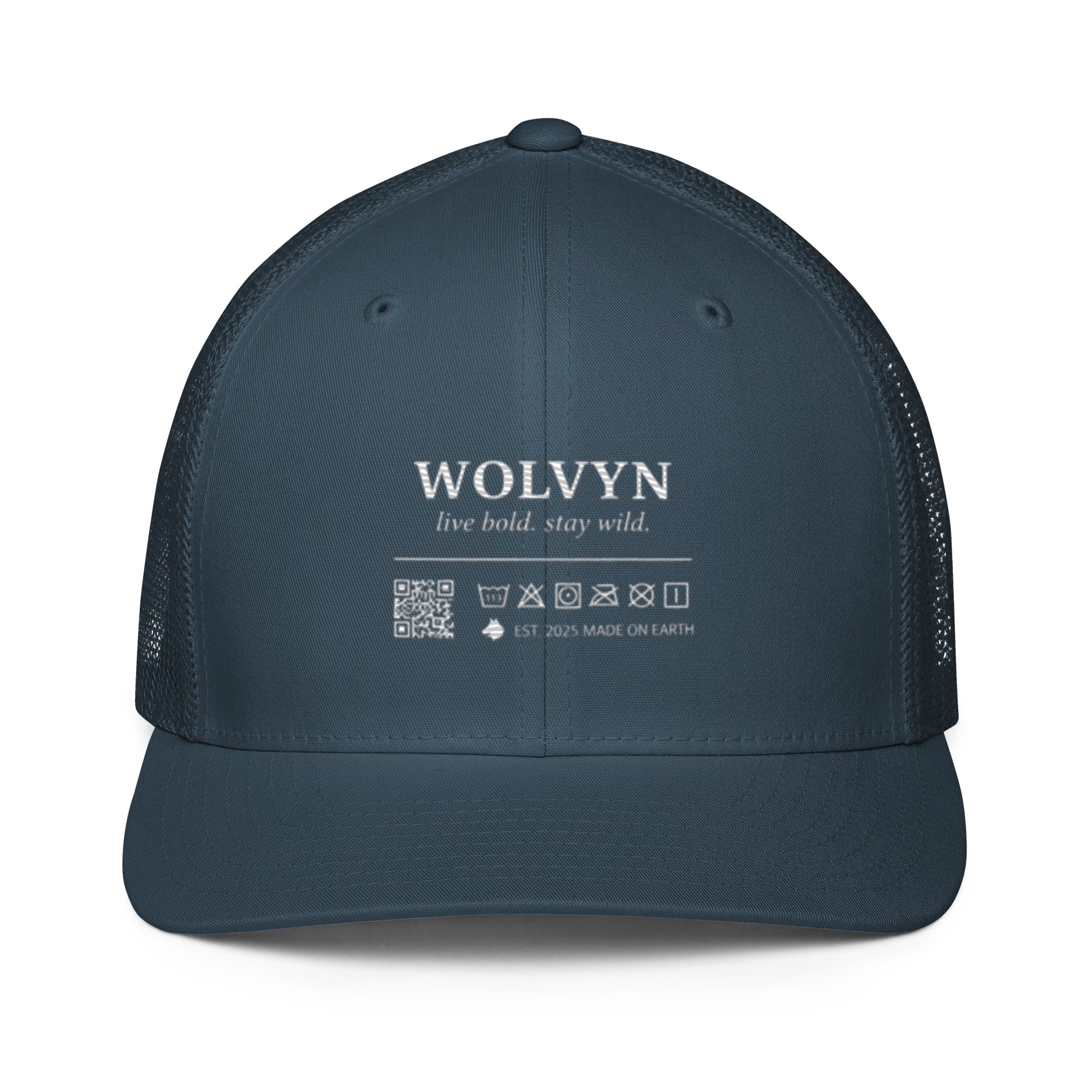 Wolvyn Label Closed - back trucker cap - Wolvyn Apparel