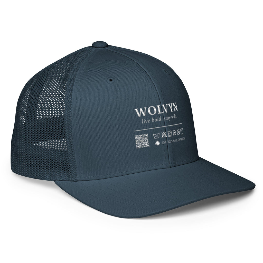 Wolvyn Label Closed - back trucker cap - Wolvyn Apparel
