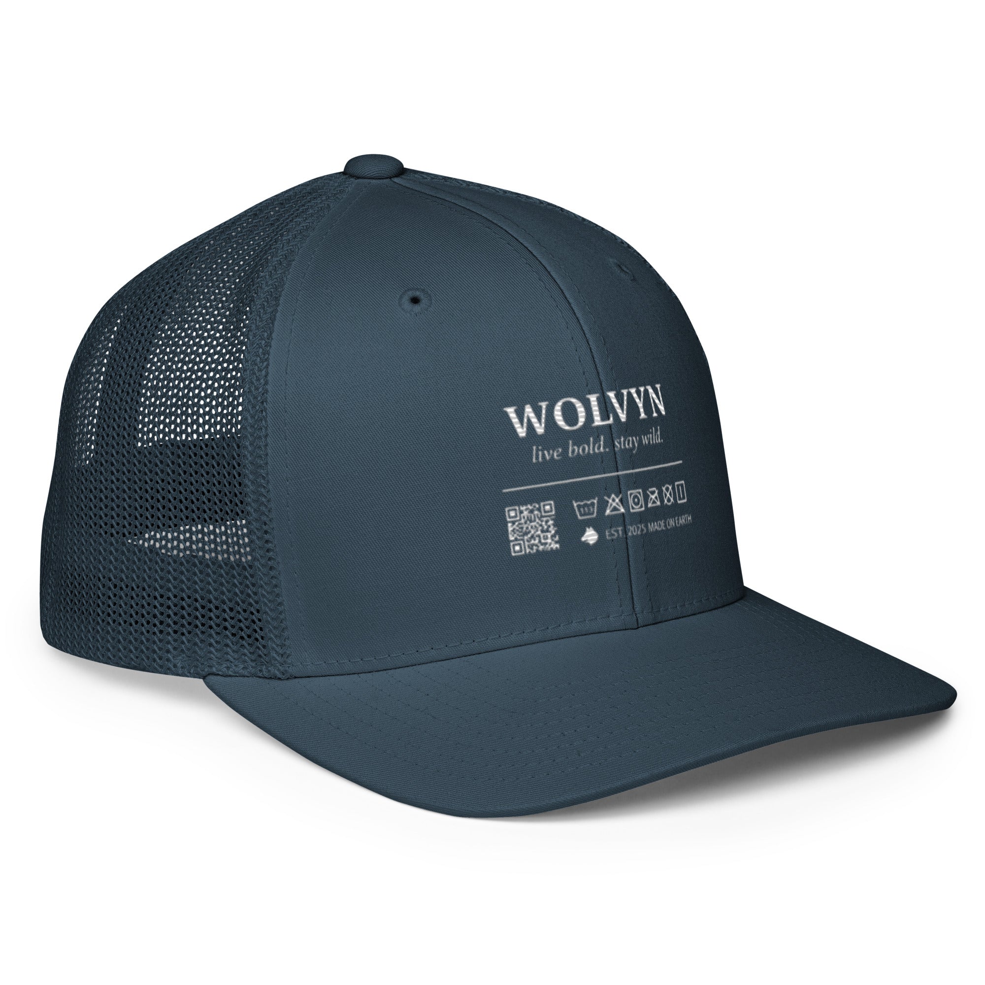 Wolvyn Label Closed - back trucker cap - Wolvyn Apparel