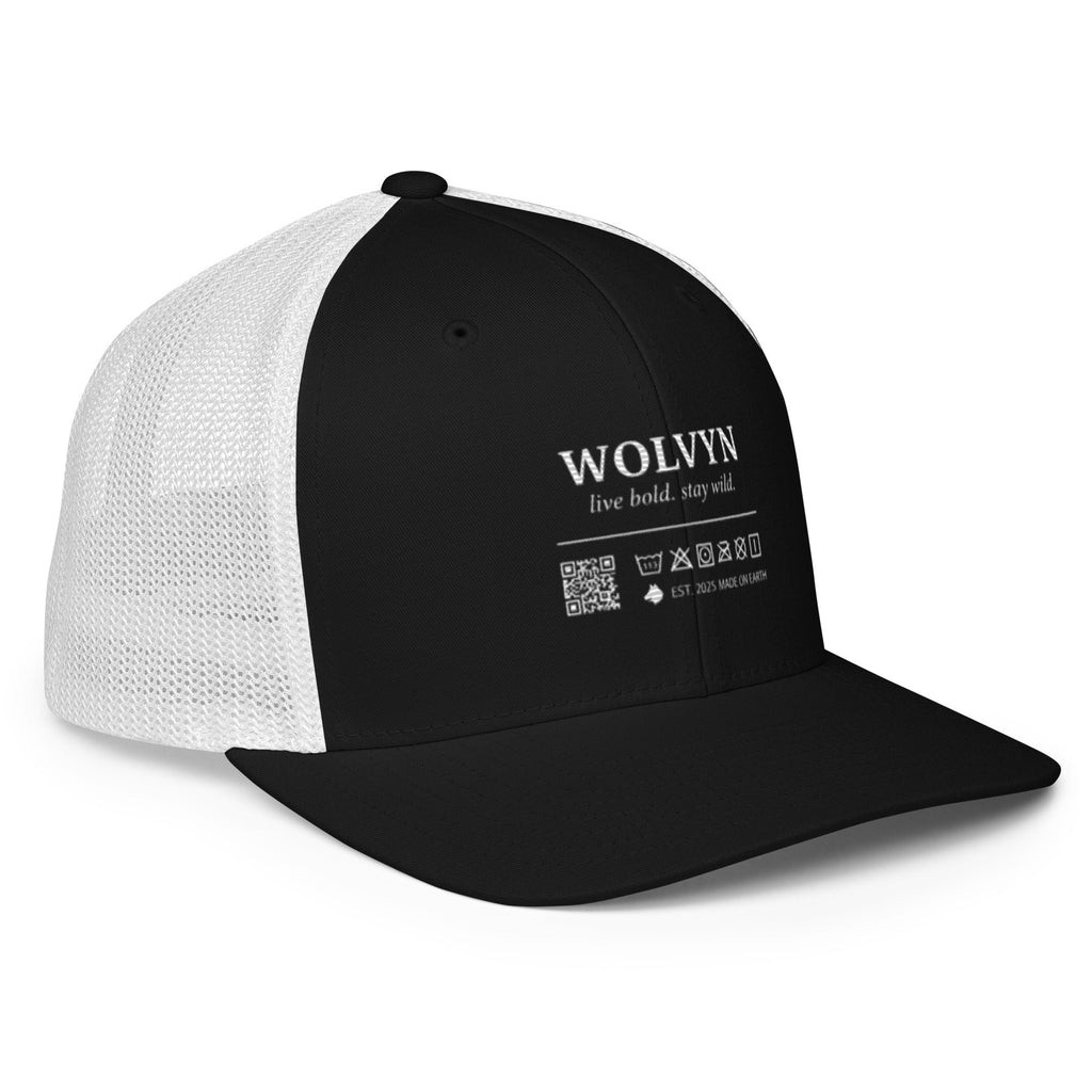 Wolvyn Label Closed - back trucker cap - Wolvyn Apparel