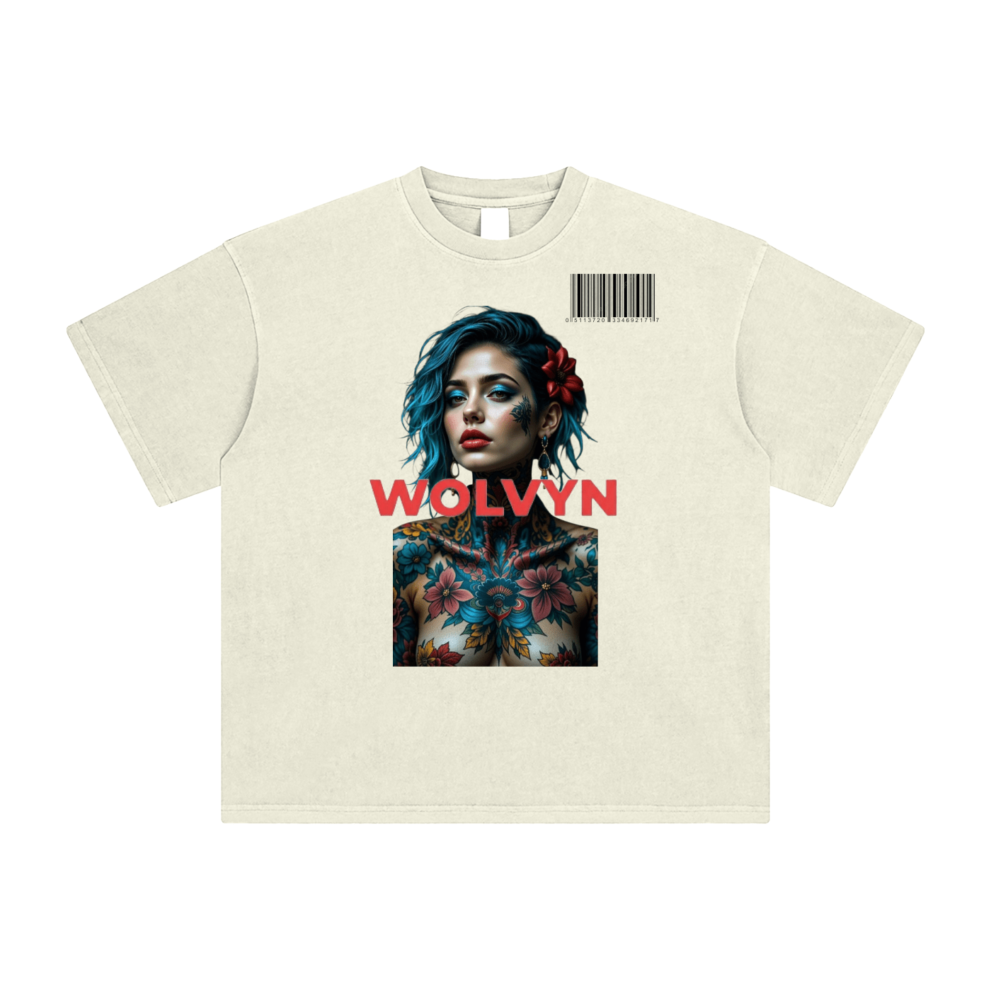 Wolvyn “Lady Wolvyn” Enzyme Washed T-Shirt - Wolvyn Apparel