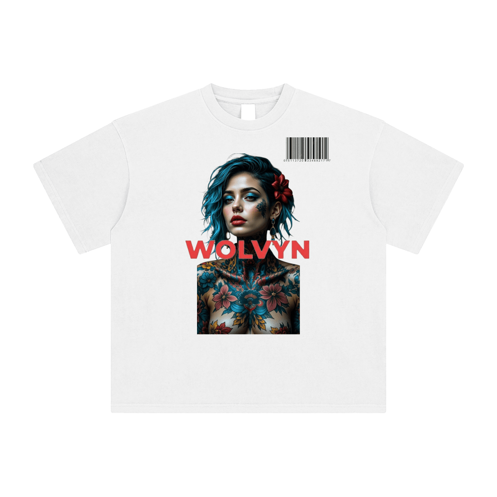 Wolvyn “Lady Wolvyn” Enzyme Washed T-Shirt - Wolvyn Apparel