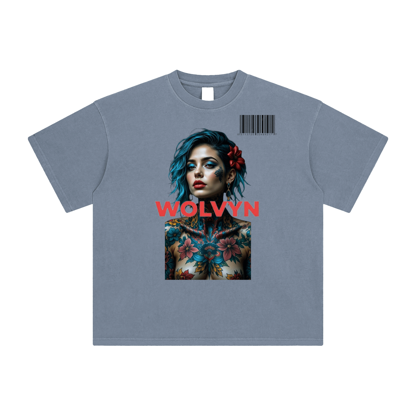 Wolvyn “Lady Wolvyn” Enzyme Washed T-Shirt - Wolvyn Apparel