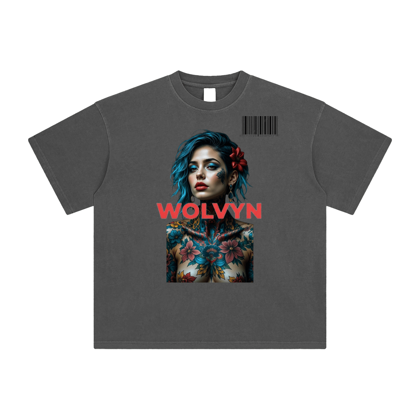 Wolvyn “Lady Wolvyn” Enzyme Washed T-Shirt - Wolvyn Apparel