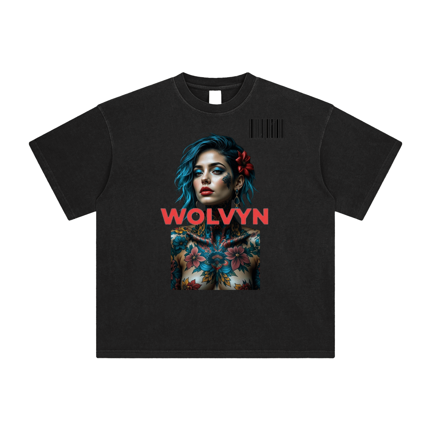 Wolvyn “Lady Wolvyn” Enzyme Washed T-Shirt - Wolvyn Apparel