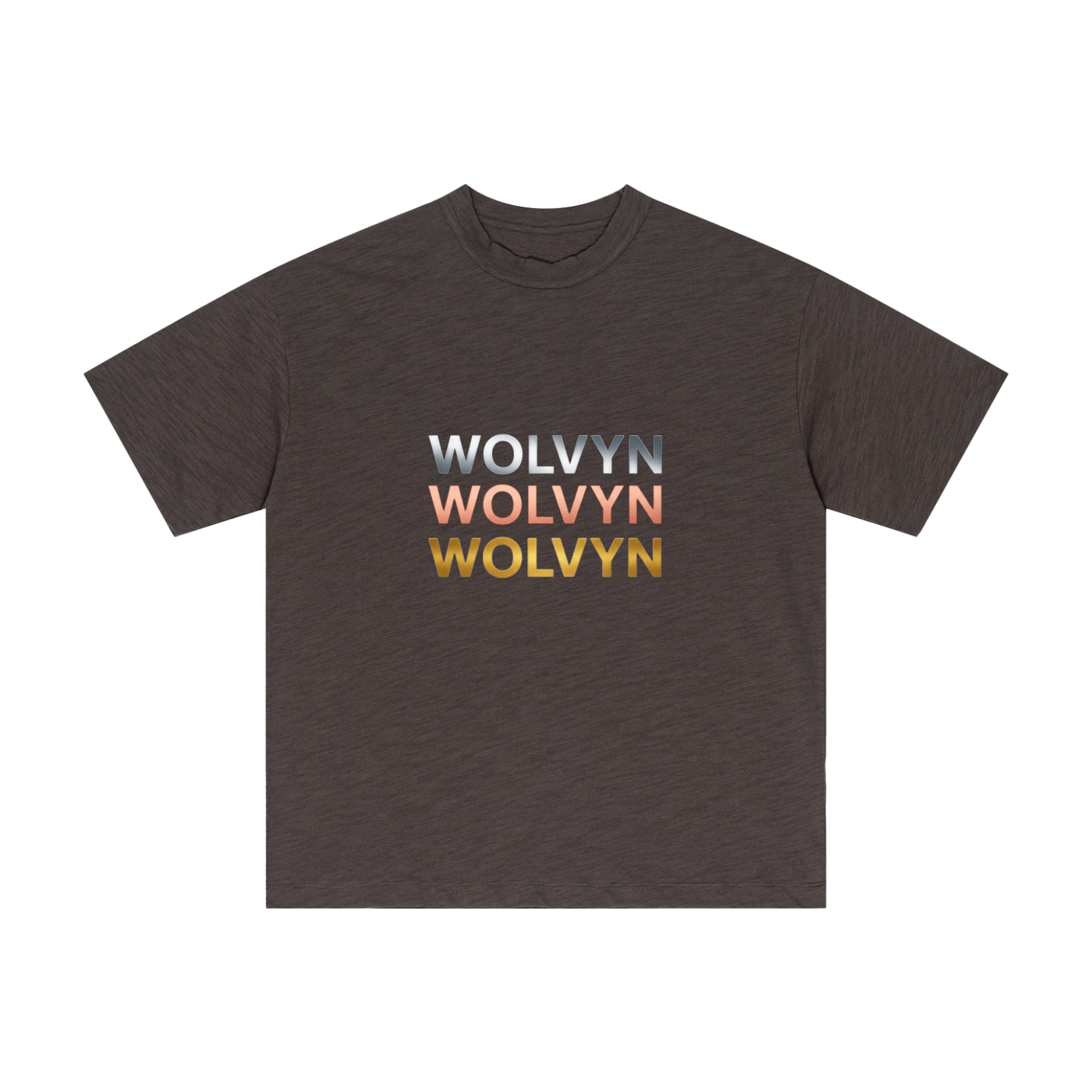 Wolvyn Lightweight Slub Cotton Plain T-Shirt - Wolvyn Apparel