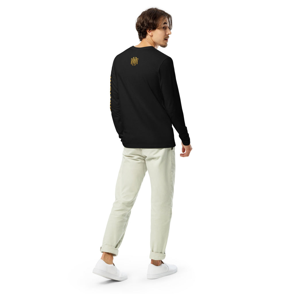 Wolvyn Long Sleeve Fitted Crew - Wolvyn Apparel