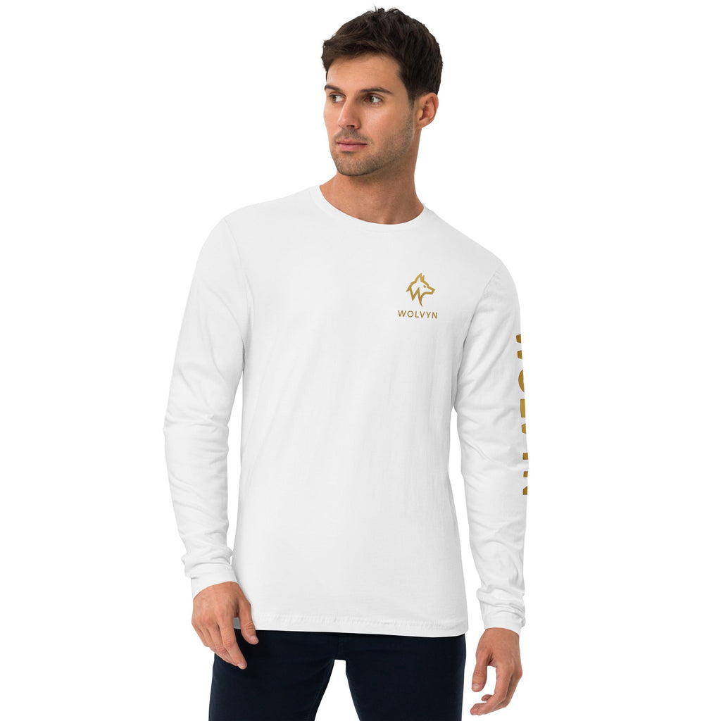 Wolvyn Long Sleeve Fitted Crew - Wolvyn Apparel