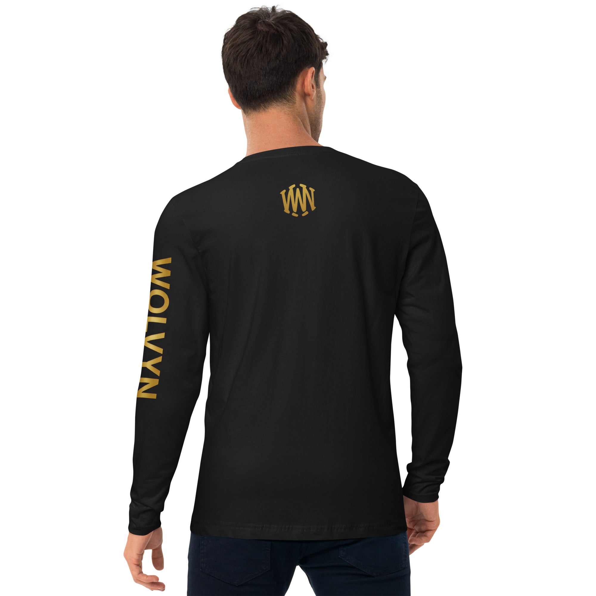 Wolvyn Long Sleeve Fitted Crew - Wolvyn Apparel