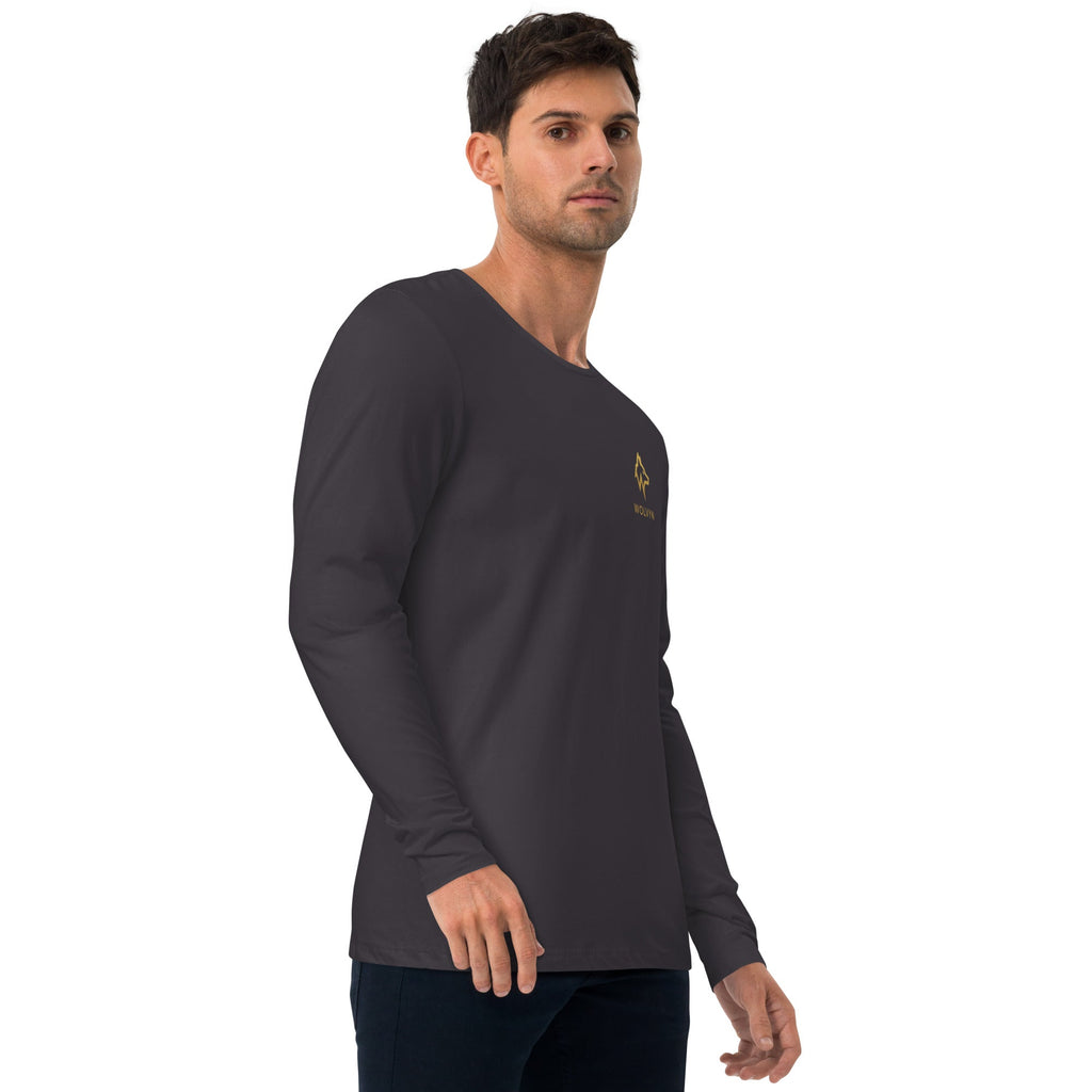 Wolvyn Long Sleeve Fitted Crew - Wolvyn Apparel
