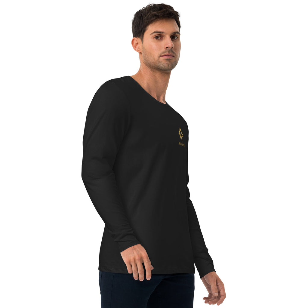 Wolvyn Long Sleeve Fitted Crew - Wolvyn Apparel