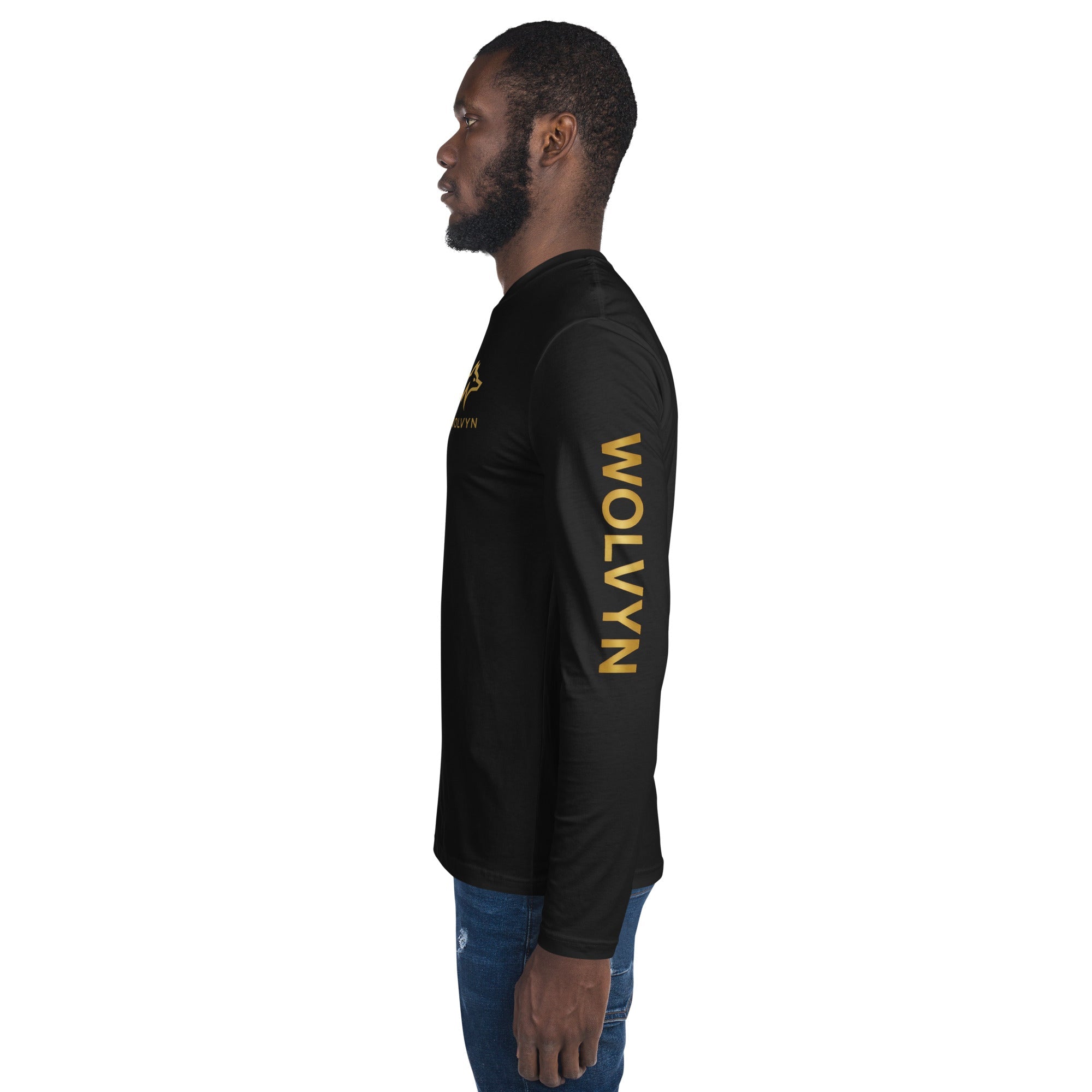 Wolvyn Long Sleeve Fitted Crew - Wolvyn Apparel