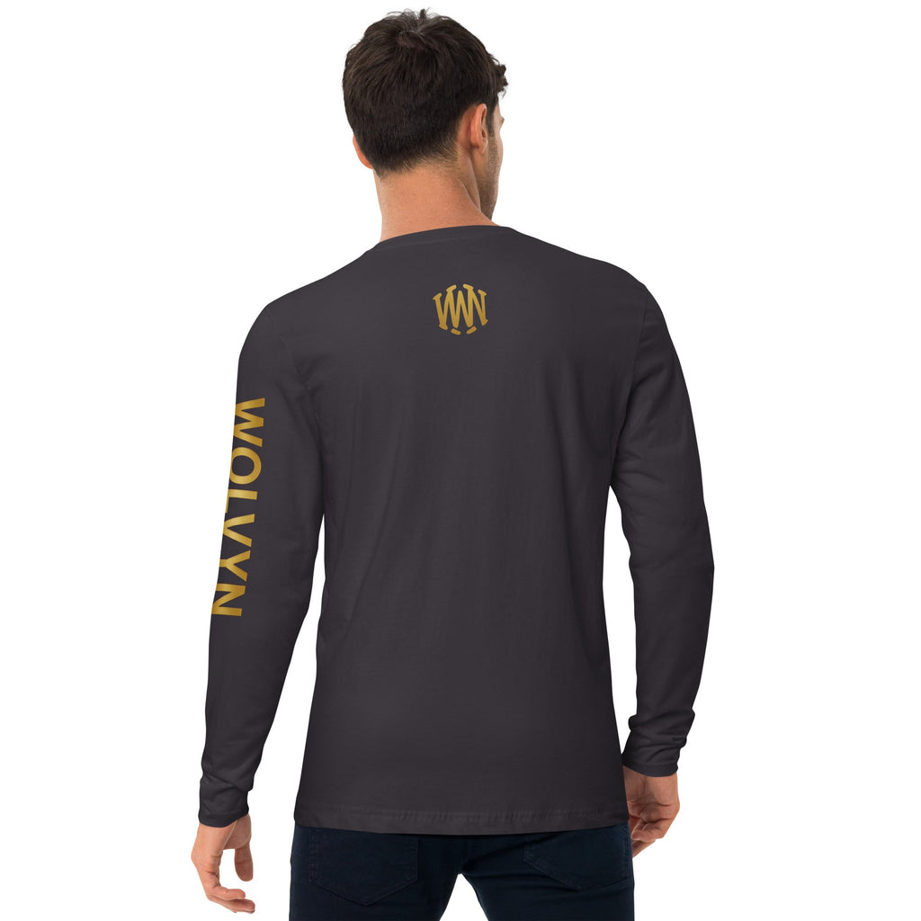 Wolvyn Long Sleeve Fitted Crew - Wolvyn Apparel