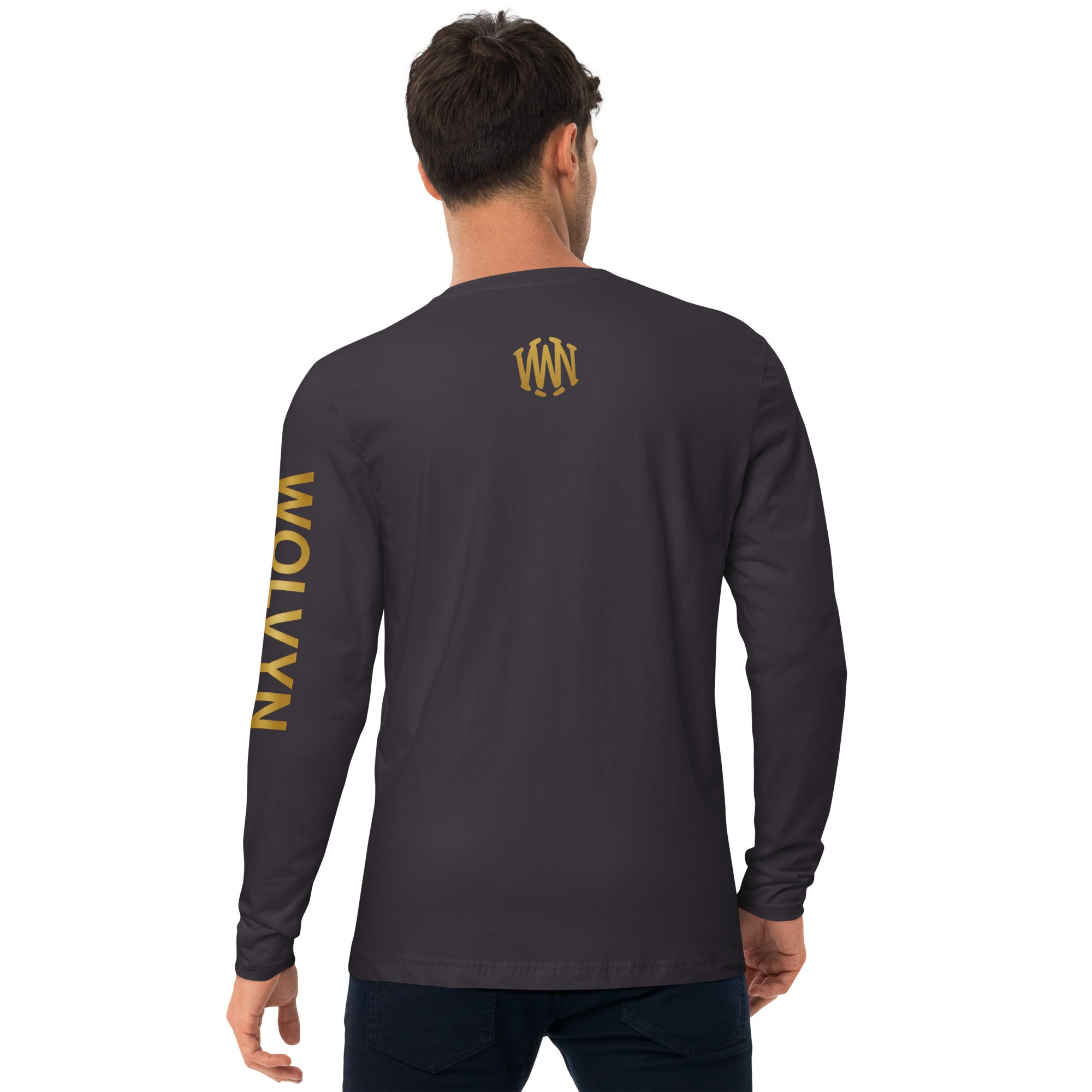 Wolvyn Long Sleeve Fitted Crew - Wolvyn Apparel