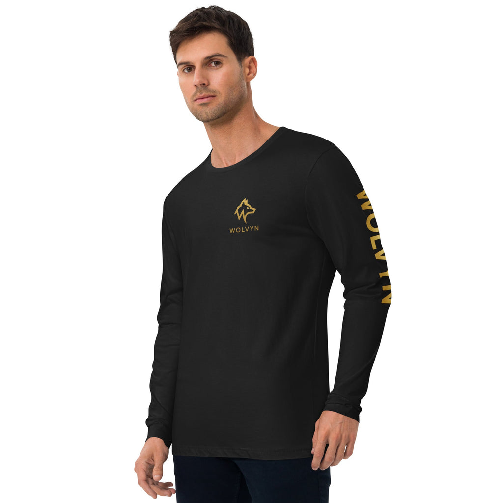 Wolvyn Long Sleeve Fitted Crew - Wolvyn Apparel