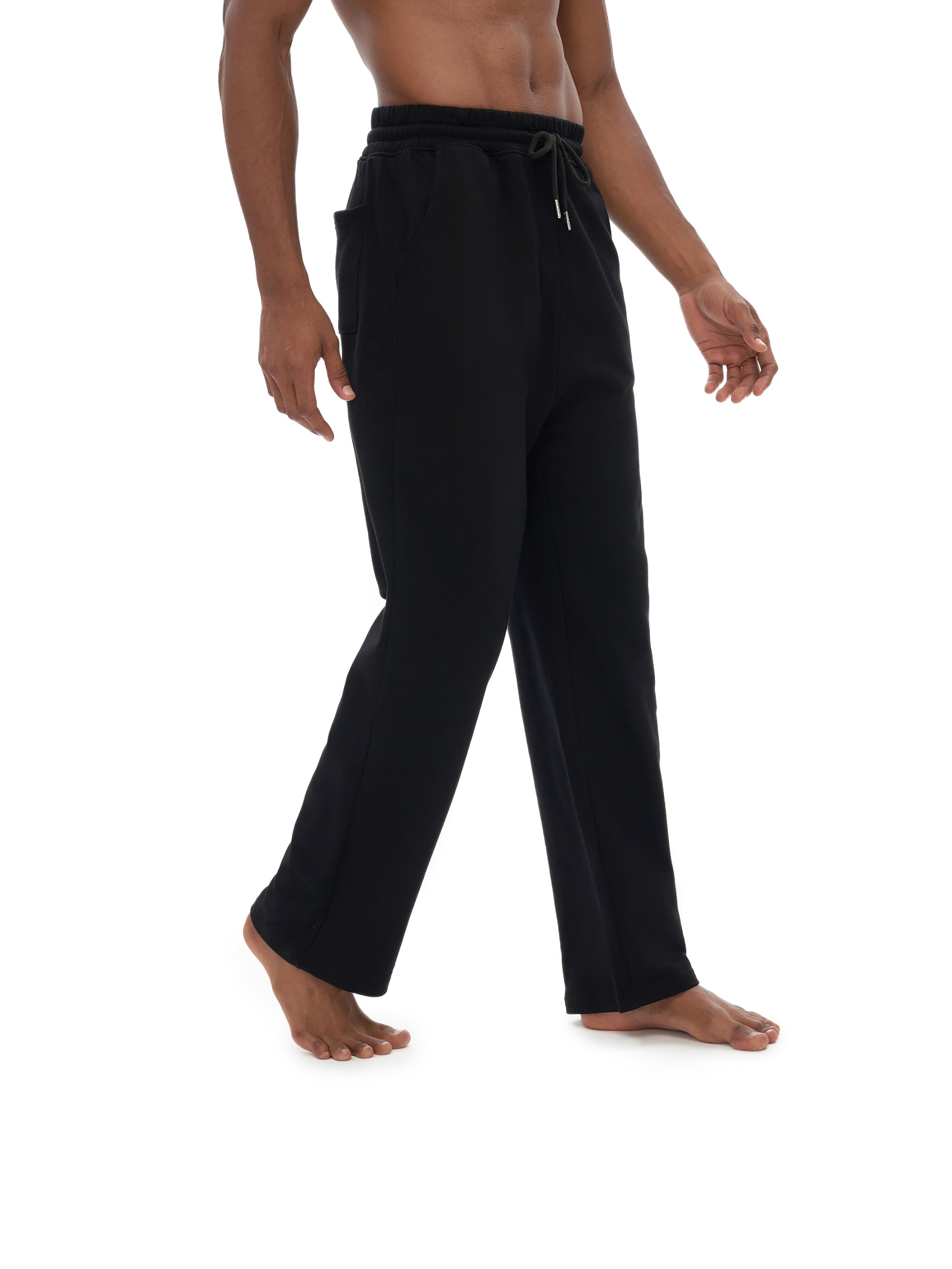 Wolvyn Loose Fit Fleece Straight Leg Pants - Wolvyn Apparel