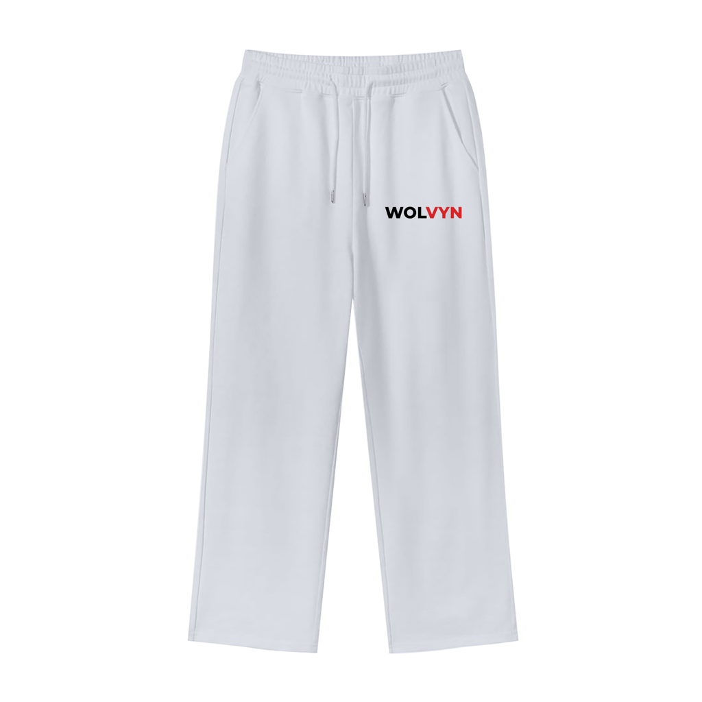 Wolvyn Loose Fit Fleece Straight Leg Pants - Wolvyn Apparel