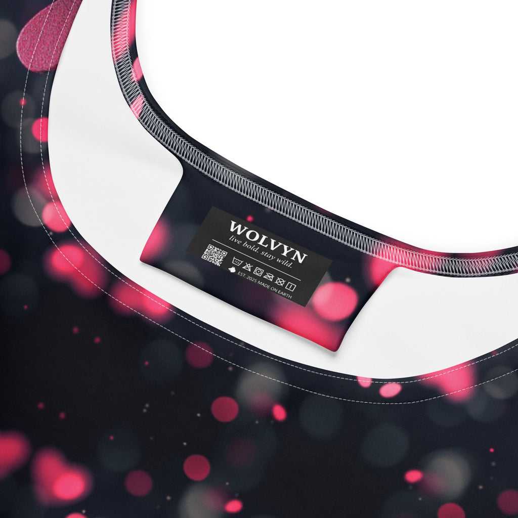 Wolvyn Many Hearts Skater Dress - Wolvyn Apparel