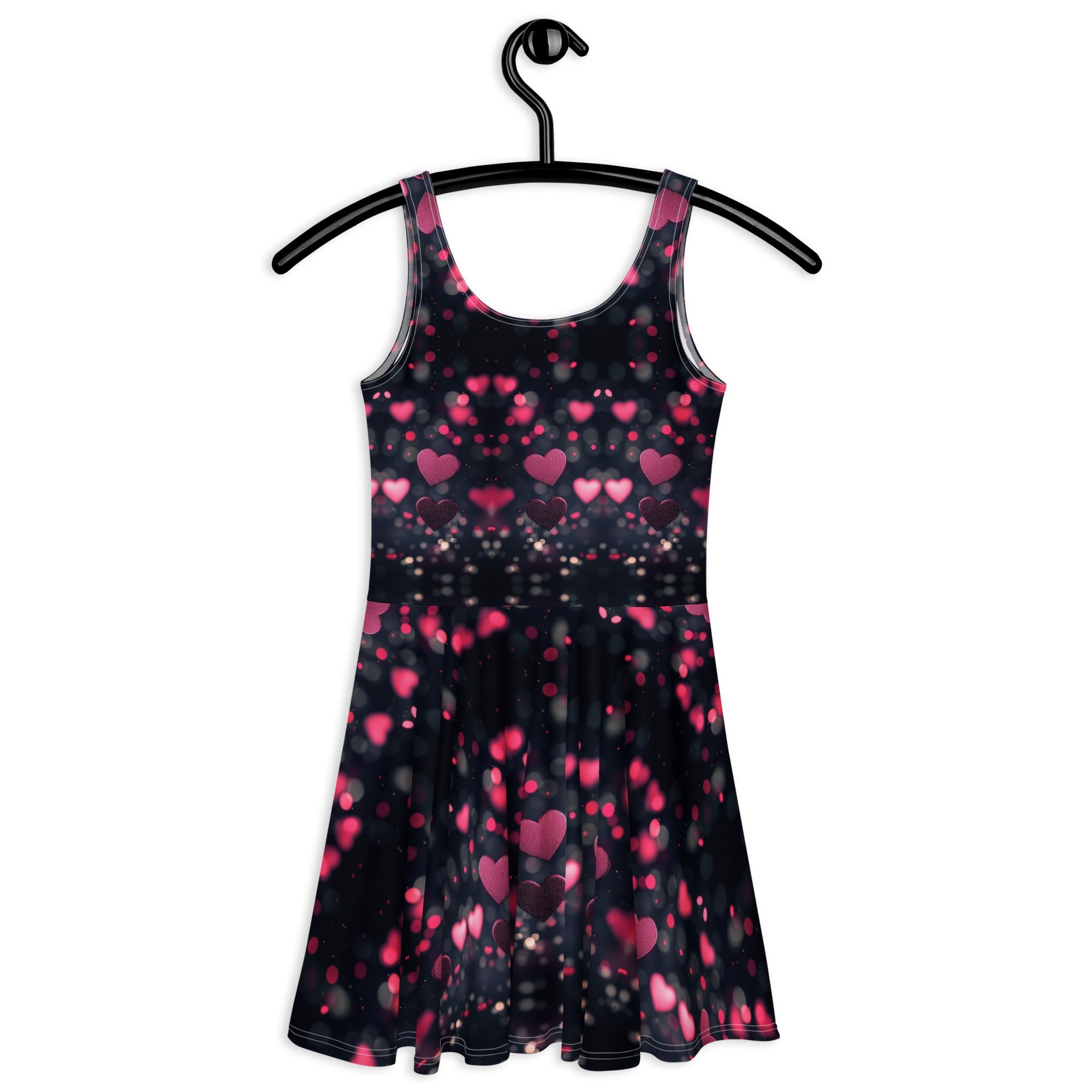 Wolvyn Many Hearts Skater Dress - Wolvyn Apparel