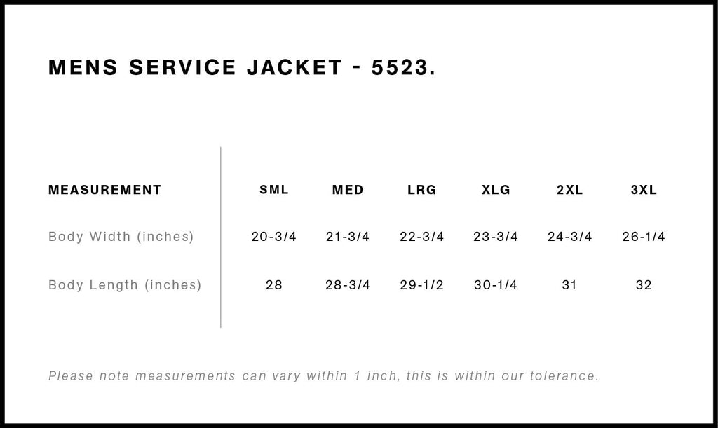 Wolvyn Men’s Service Jacket - Wolvyn Apparel